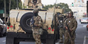 國民警衛隊 (AP Photo/Ringo H.W. Chiu, File)