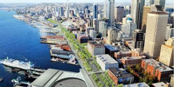 西雅圖濱水區一覽（圖片來源：AP）