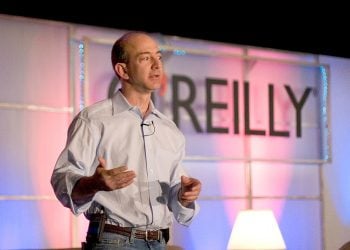 亞馬遜創始人兼CEO傑夫·貝佐斯（Jeff Bezos）photo by James Duncan Davidson