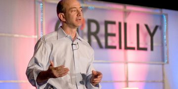 亞馬遜創始人兼CEO傑夫·貝佐斯（Jeff Bezos）photo by James Duncan Davidson