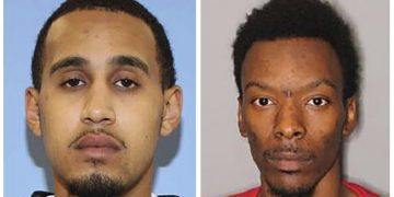 嫌犯Marquise Tolbert（左）和嫌犯William Tolliver（右）AP