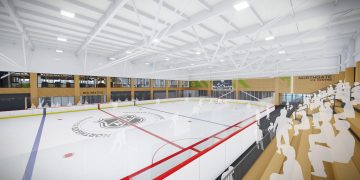 NHL Northgate Mall冰场效果图（NHL.com）
