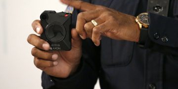 可穿戴式攝像頭 (AP Photo/Ross D. Franklin)