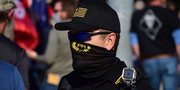 Proud boys (Photo by Anthony Crider on Flickr)